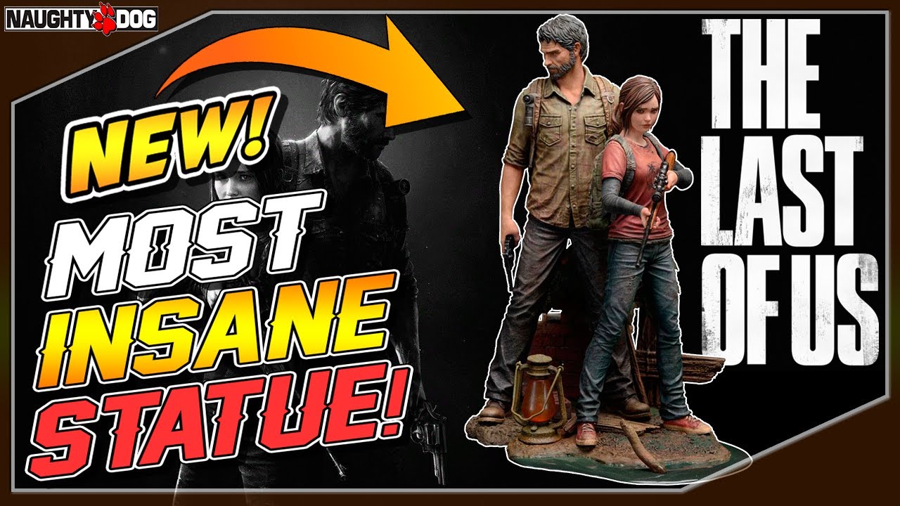 The Last of Us - Joel and Ellie 1/9 Scale Figures Statue unboxing!