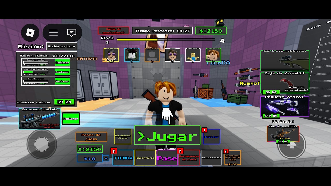 Jugando un toque