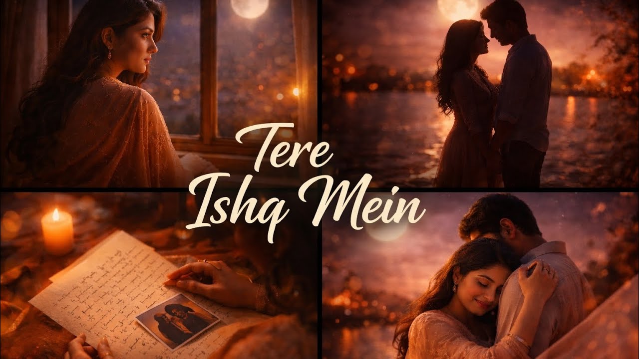 Tere Ishq Mein | Original Urdu Poetry Song | AI Music