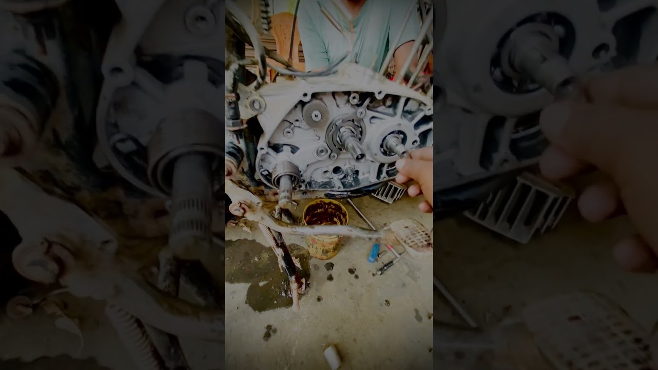 #repairbike #automobile #repair #trending #motorcylcerepairshop #reels #splendor #viral