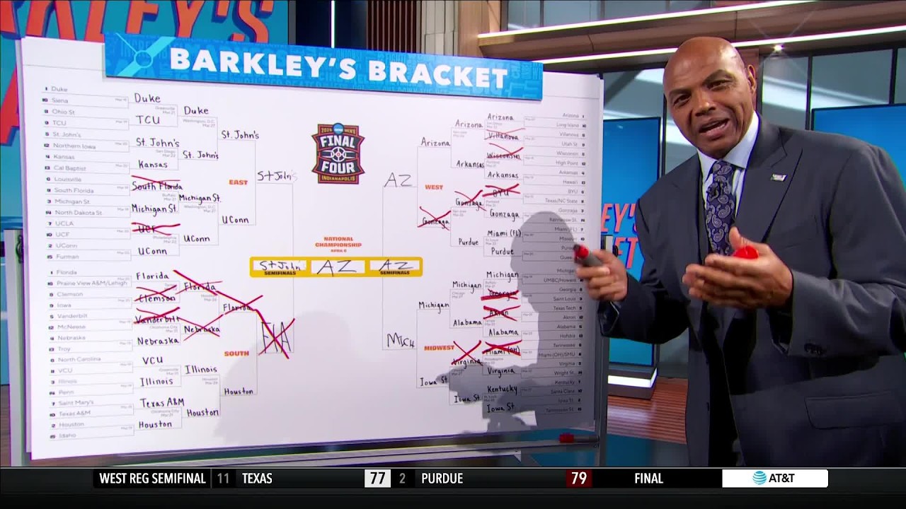Chuck and Kenny break down their busted 2026 March Madness brackets