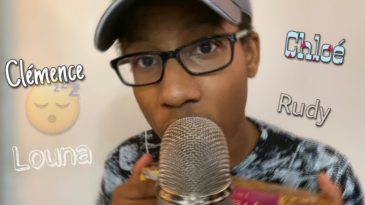 ASMR FRANÇAIS - JE CITE VOS PRÉNOMS + VISUAL TRIGGERS 💤😴