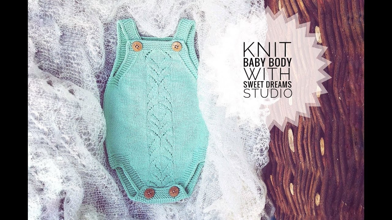 How to Knit Baby Body/Romper