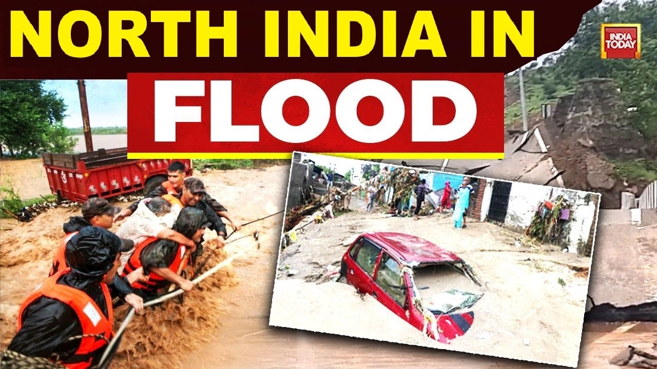 Heavy Rain Paralyses North India, Dozens Dead, Key Roads Flooded | Monsoon | J&K | Delhi