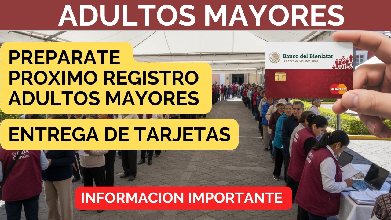 PREPARATE Se Acerca Registro Adultos Mayores ¿Cuándo será?