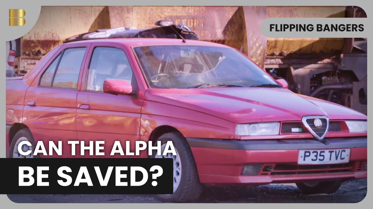 Fixing an Alfa Romeo 155 | Flipping Bangers | Car Show