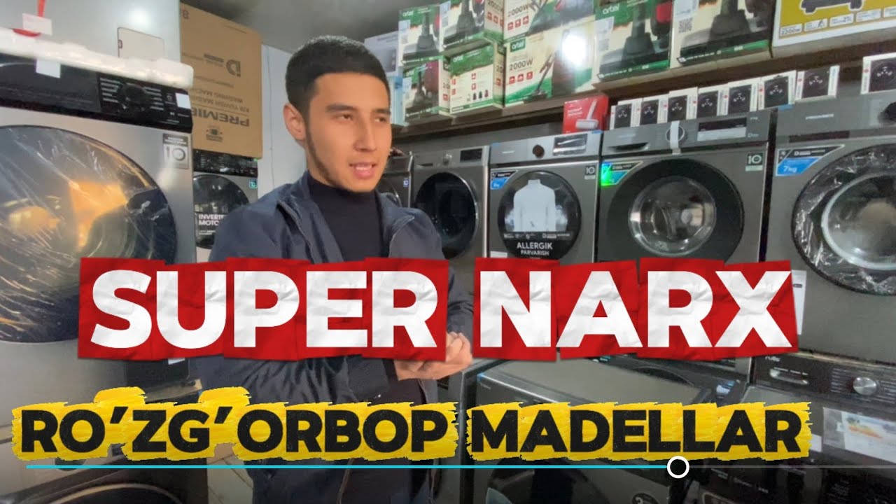 RO’ZGORBOP KIRMASHINA OLAMAN DEGANLAR UCHUN MAXSUS NARXLAR
