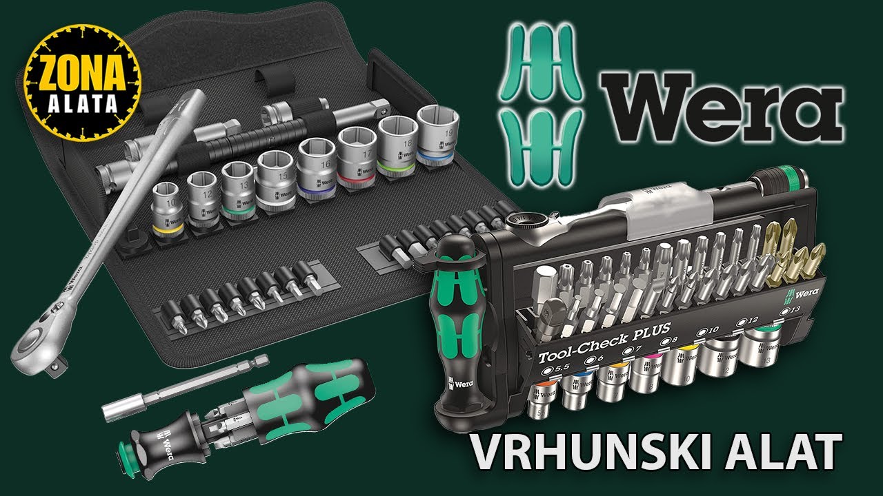 WERA Alati Tool Check Plus & KK 28 & Wera Zyklop 8100 SB 8 Recenzija 4K