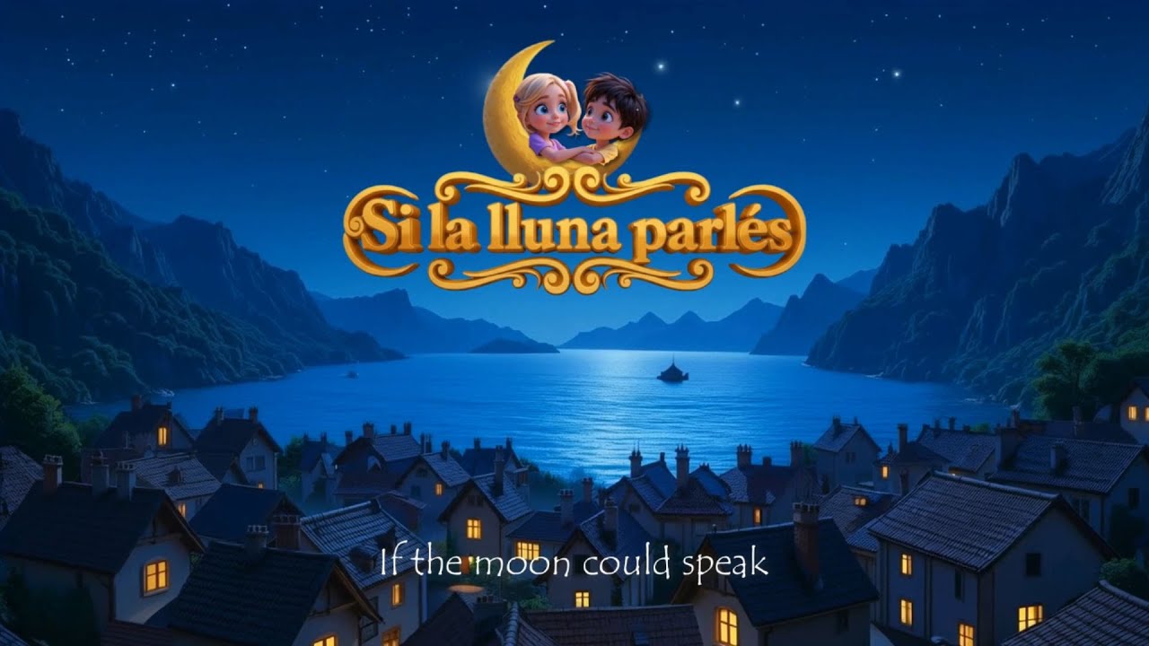 🌙 IF THE MOON COULD SPEAK [VOS- English] 🎵 Children's Musical Story I IMAGINA'T Album -Santi Ortiz