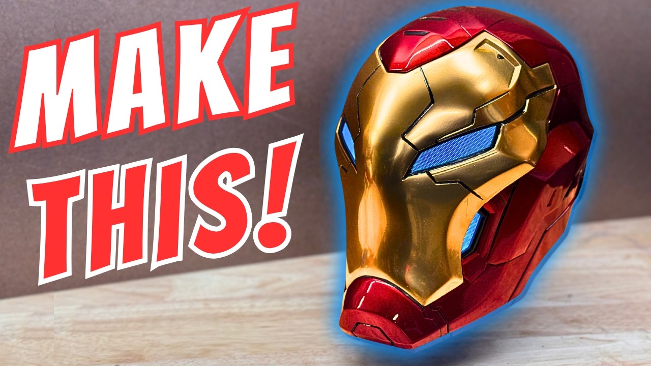 3D Print Smoothing | How to get that Iron Man Metallic Shine!