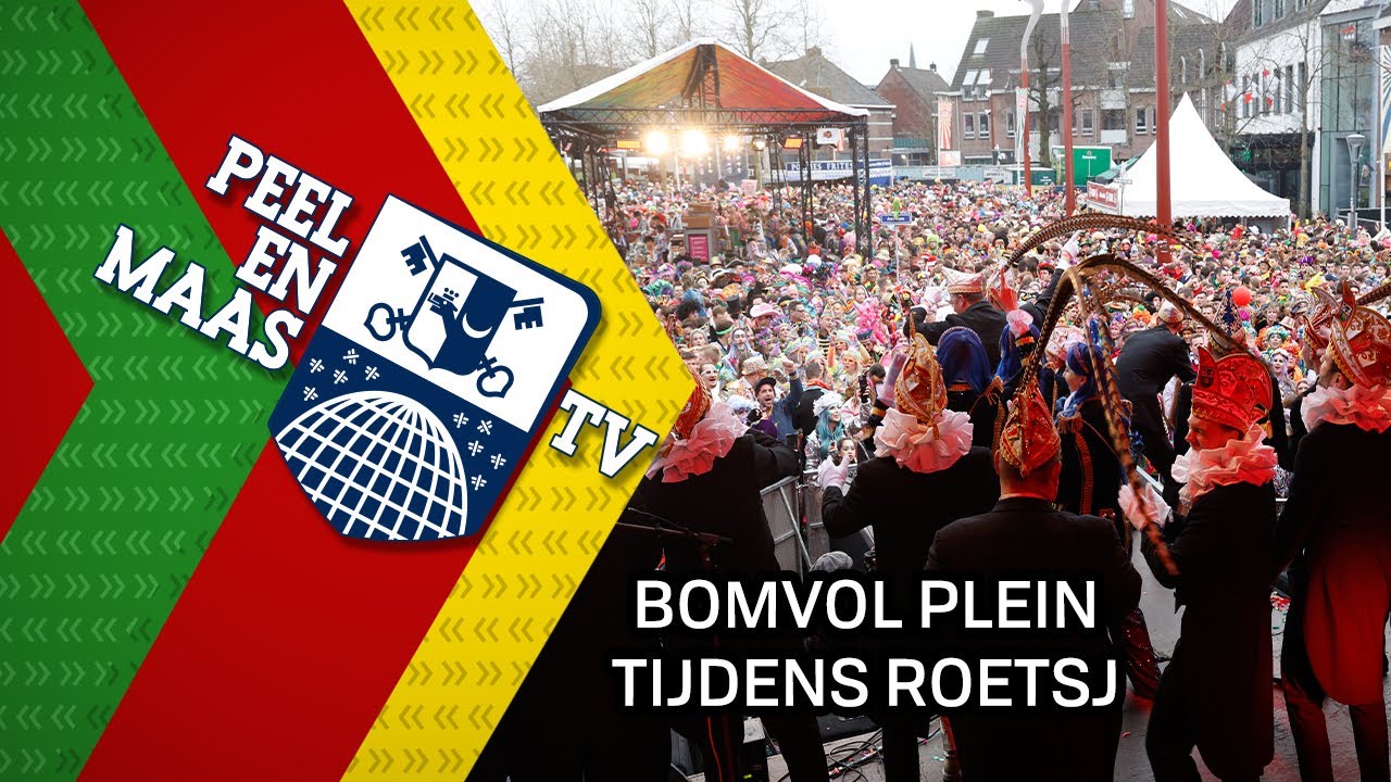Bomvol plein tijdens Roetsj - 10 februari 2024 - Peel en Maas TV Venray