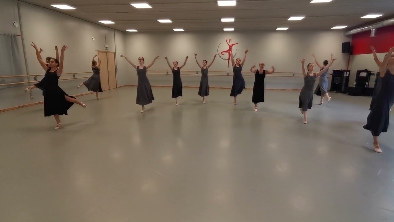 chorégraphie Classique N2, stage 2021, école de danse d'Erquelinnes