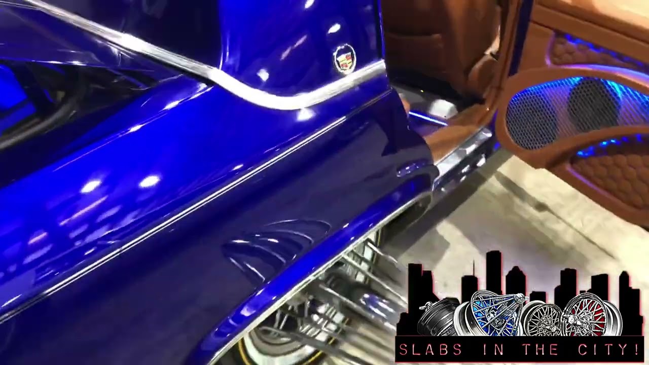 90s Killa Candy Blue Cadillac!