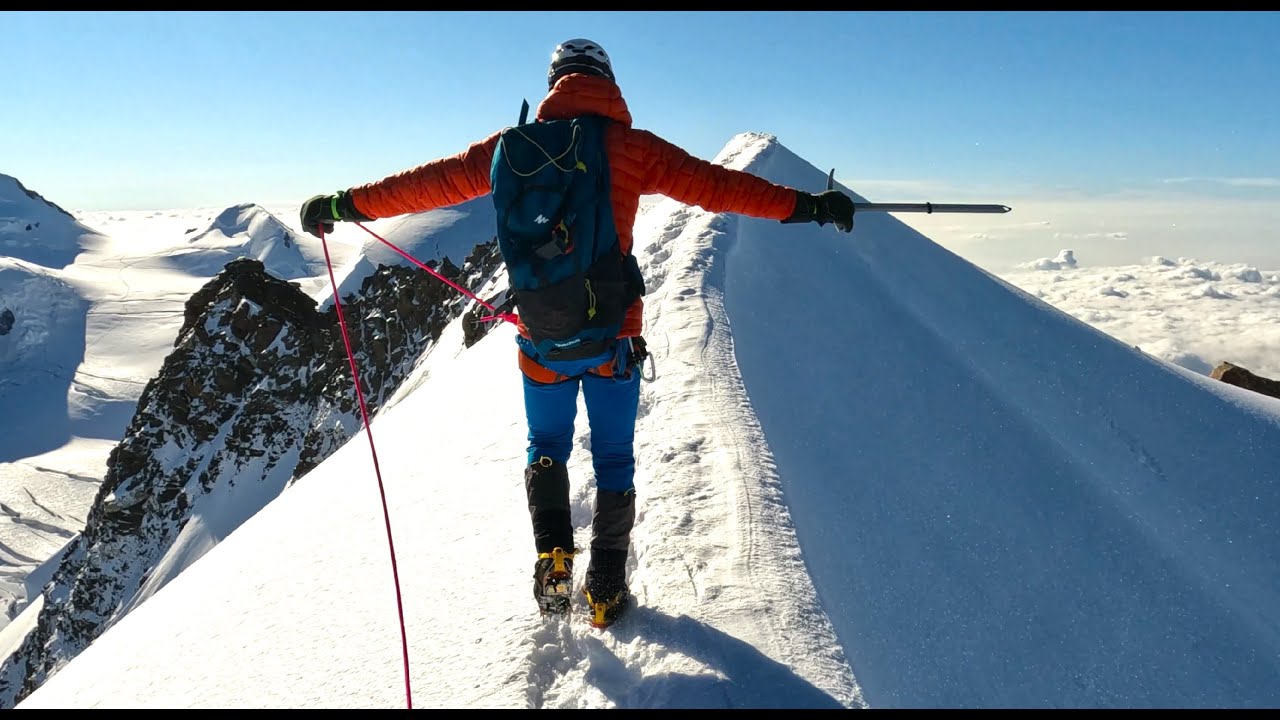 GoPro HERO 10 -Zachodni Lyskamm 4479m
