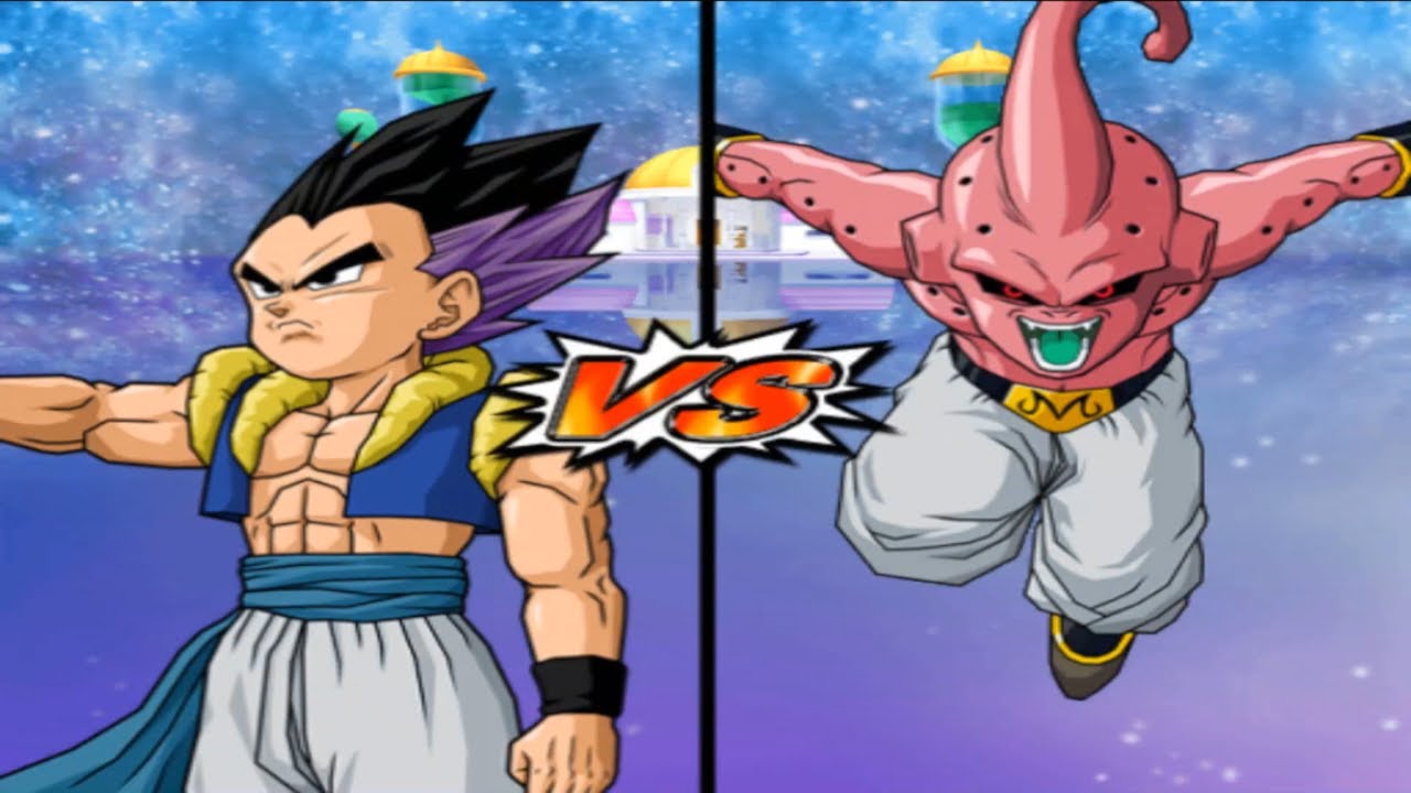 DBZ Budokai Tenkaichi 3 - Gotenks VS Kid Buu [COM VS COM]