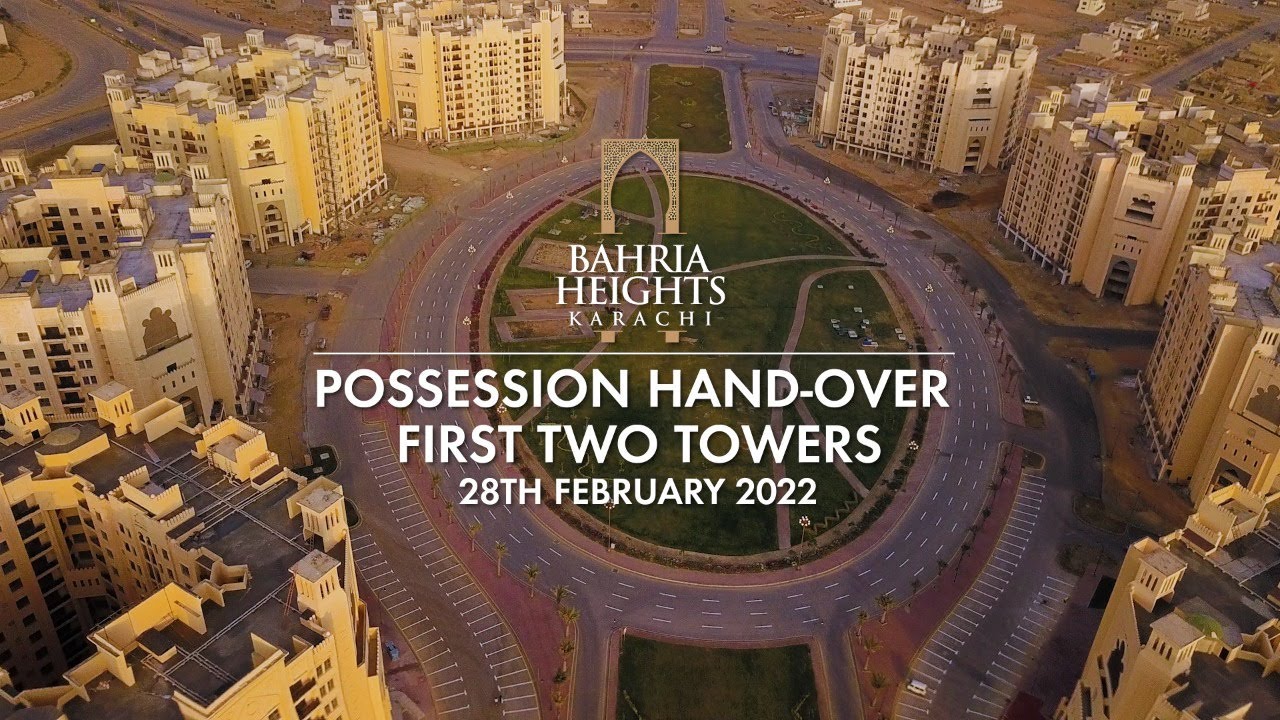 Possession Hand-Over First Two Towers | Bahria Heights