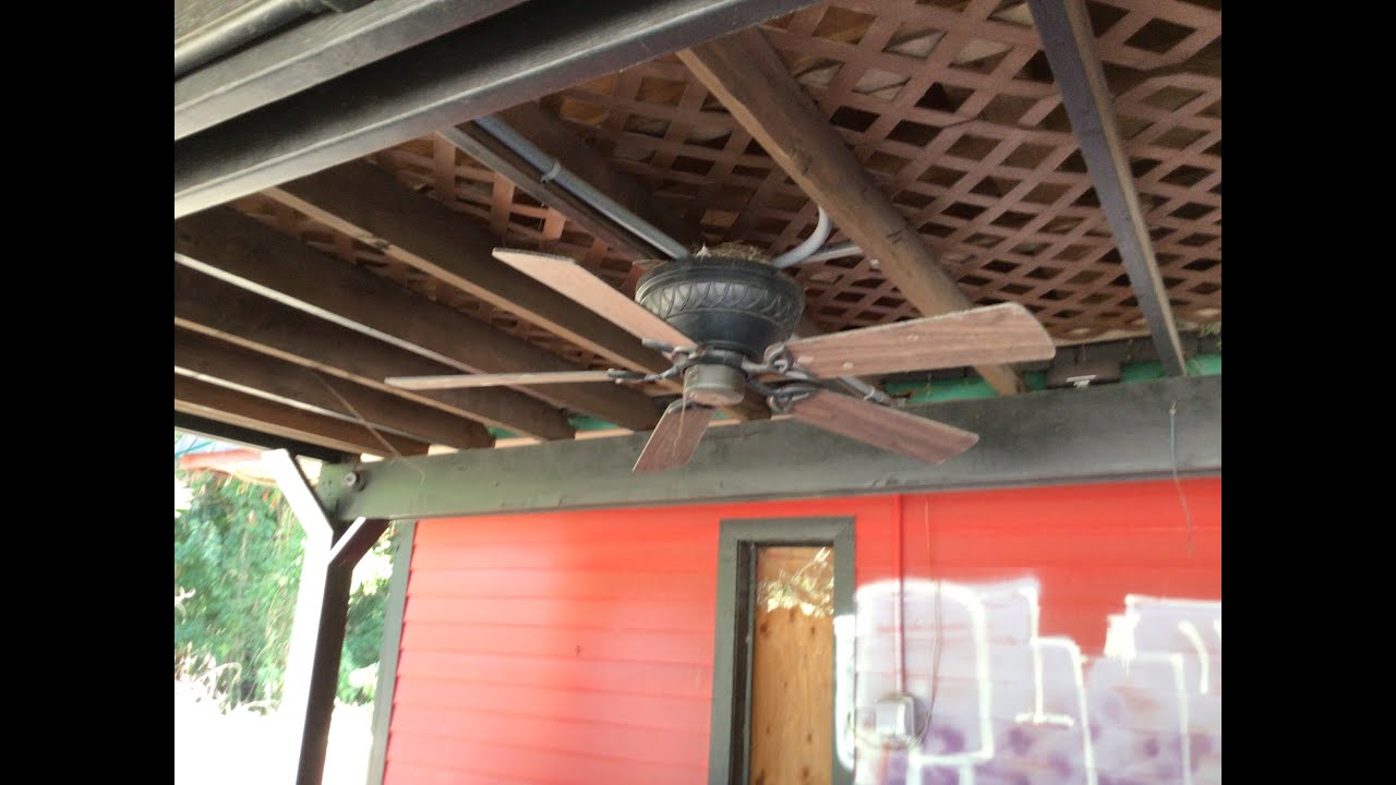 Longest abused and abandoned ceiling fan slideshow 2