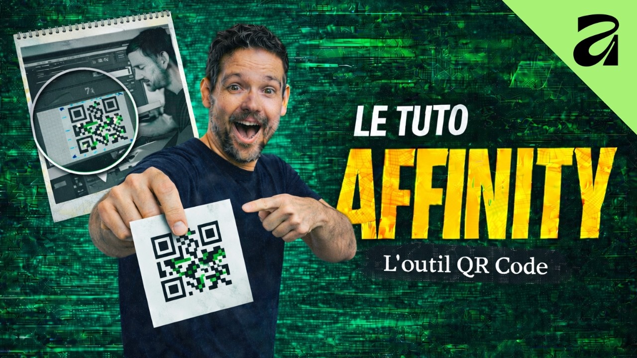 TUTO AFFINITY – Créer un QR Code (débutants)