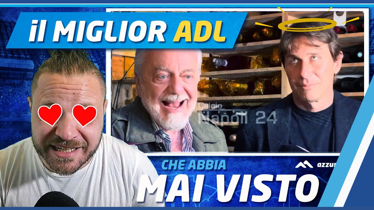 De Laurentiis, è SVOLTA EPOCALE! 👀 MA L'AVETE ASCOLTATO BENE? 🔵
