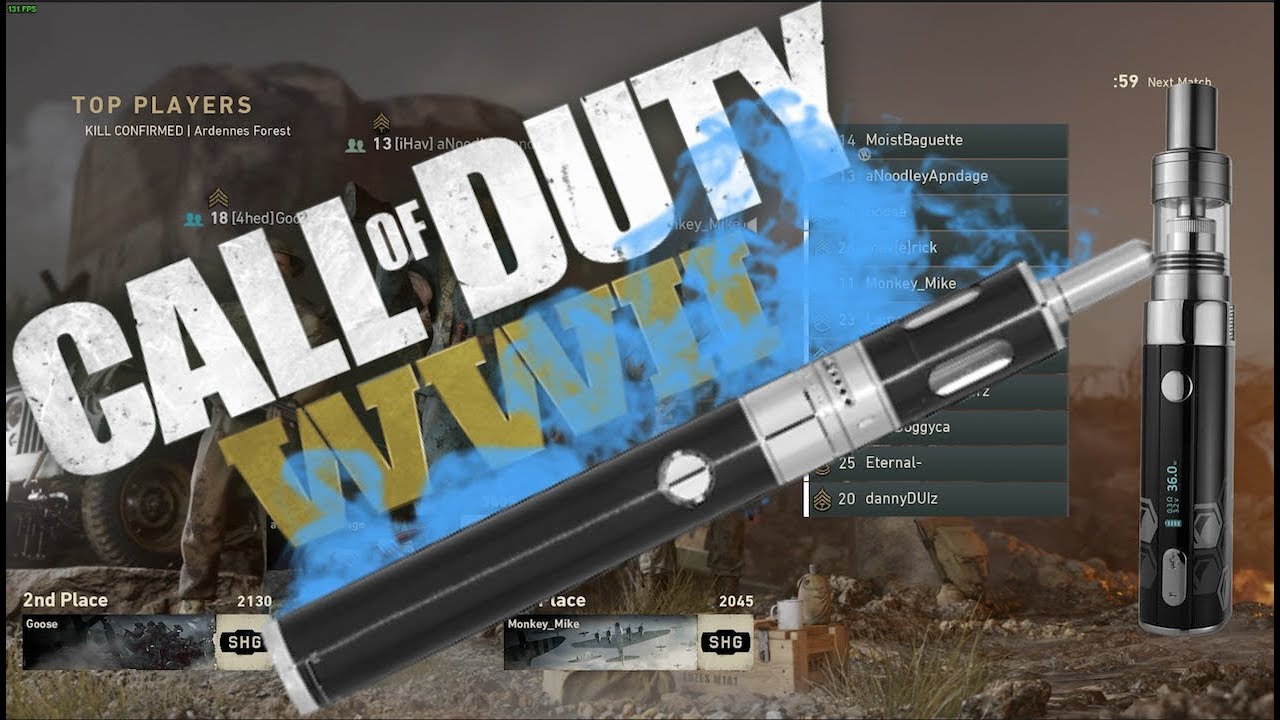 CoD WWII VAPE RAGE!!!!!!! ft. Zach