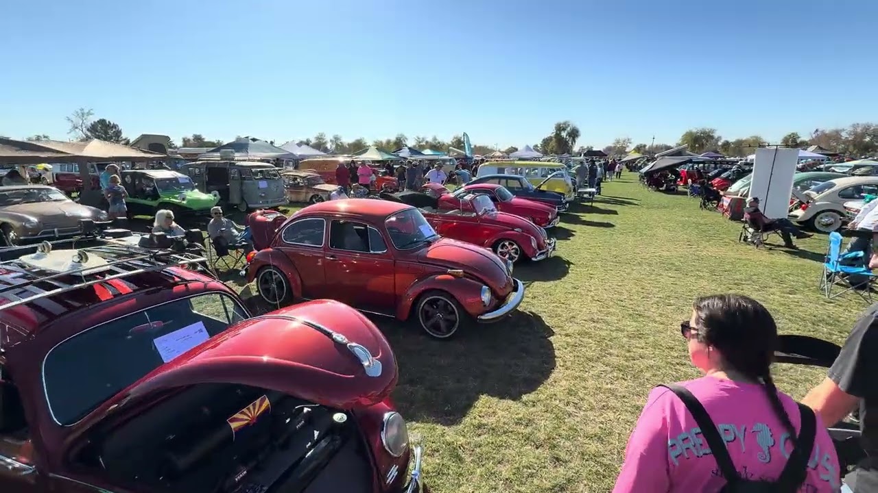 Desert Dubs Fest #5  walk through the middle of the show.  Good times!!  Old Vw low and slow