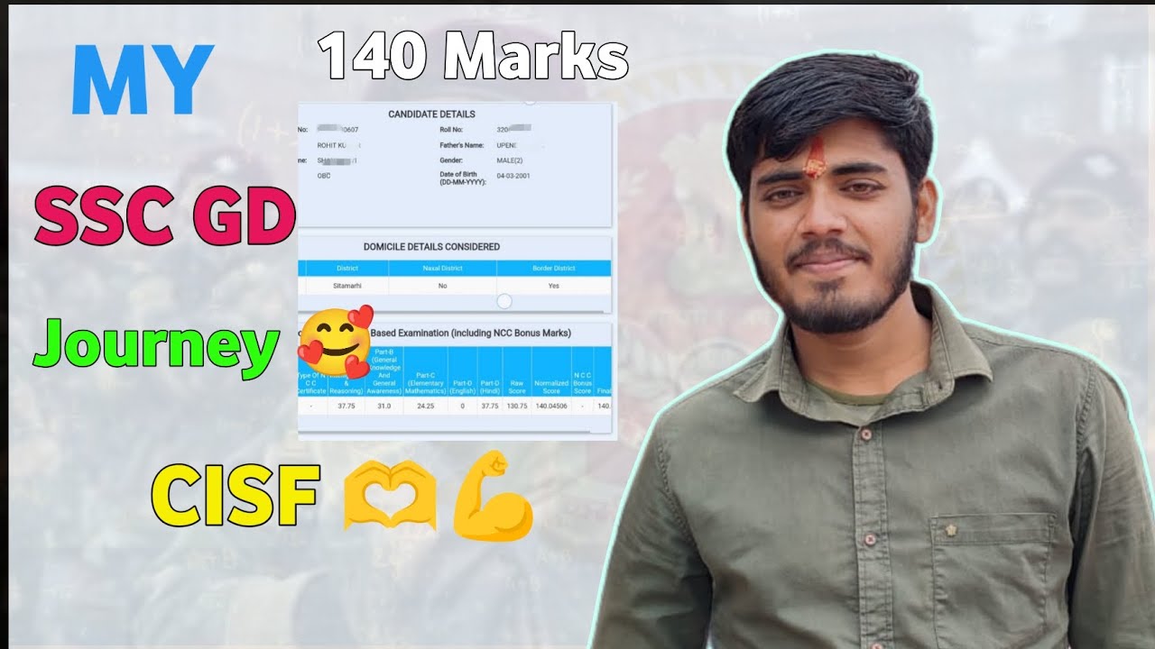 SSC GD 2024 journey🎯🤗#bsf #cisf #sscgd #sscgd2024 #struggle #ssc #rwa @RojgarwithAnkit#rwa #shorts