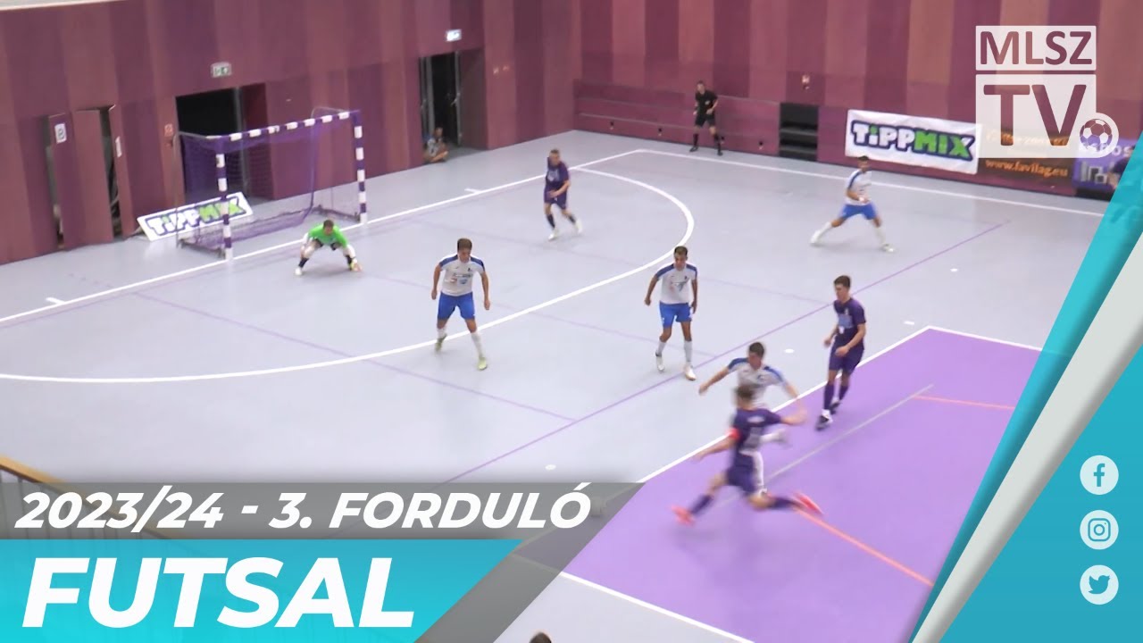 Újpest FC-220VOLT – Magyar Futsal Akadémia | 9-2| Férfi Futsal NB I |3. forduló | MLSZTV