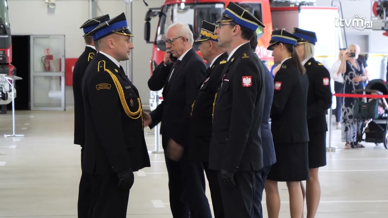Strażacy odebrali medale i awansy