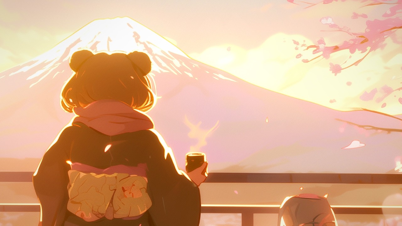 positive morning samurai lofi 🌅 happy beats to start your day [Sunrise Vibes]