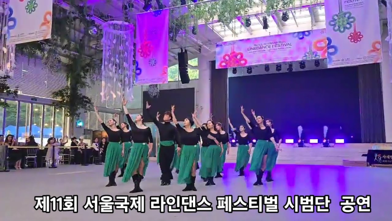 제11회 서울국제 라인댄스 페스티벌 갈라쇼 오프닝 공연(대한라인댄스협회 교육위원 시범단)