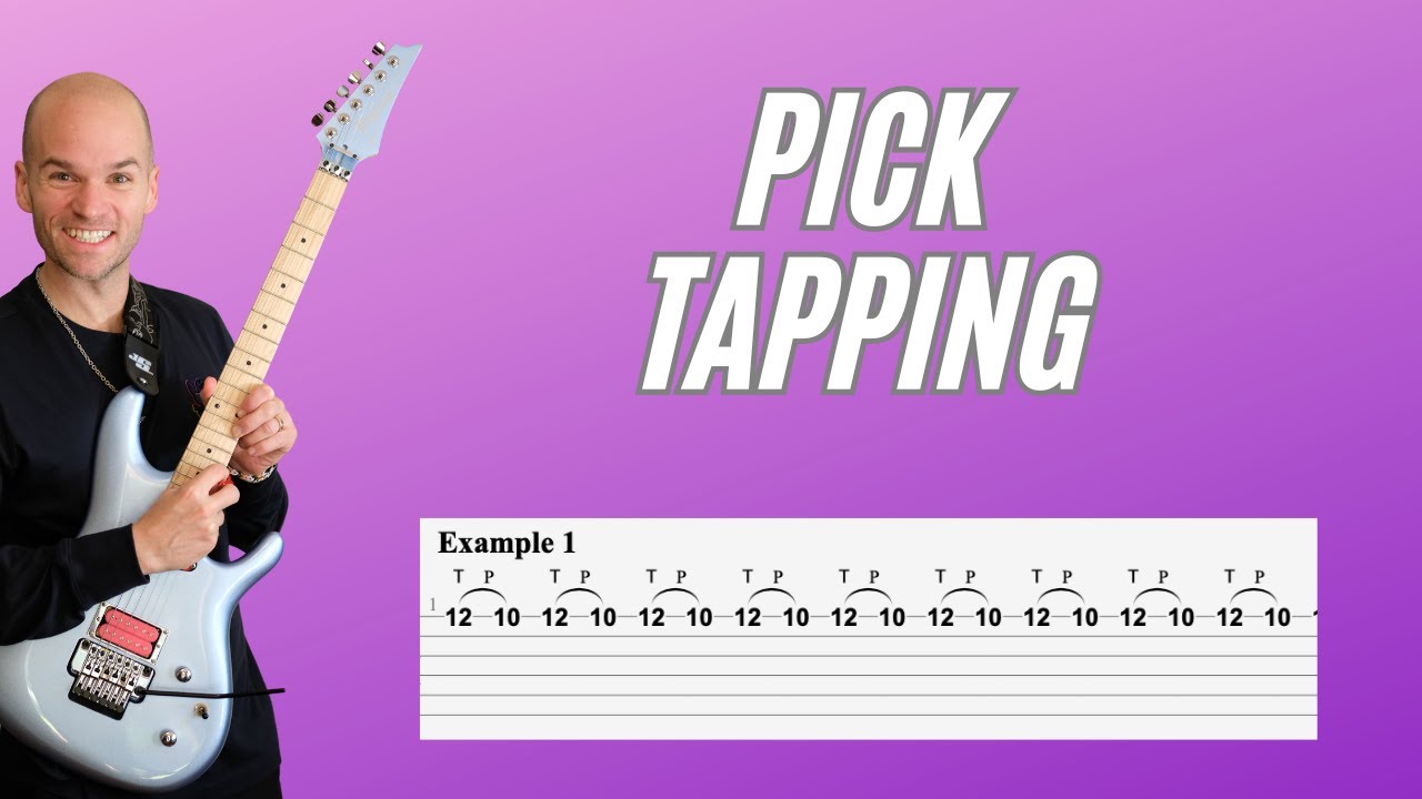 Joe Satriani's Pick Tapping Technique