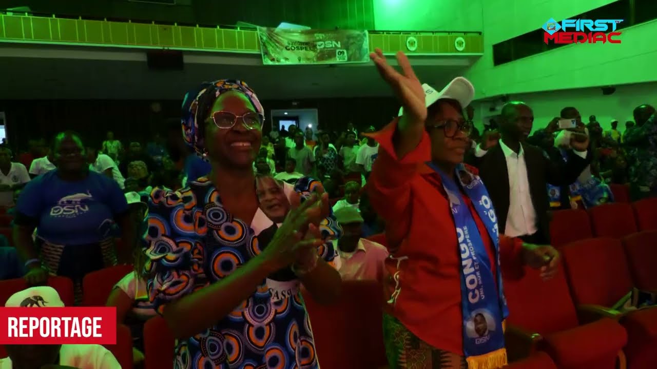Election 2026 : Les chrétiens réunis en concert Gospel au Palais des Congrès de Brazzaville