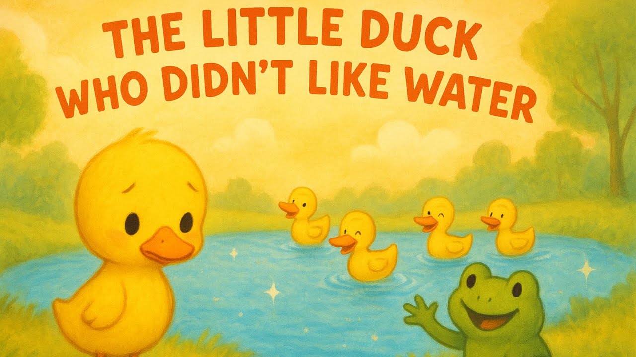 The Little Duck Who Didn’t Like Water | Moral Story for Kids