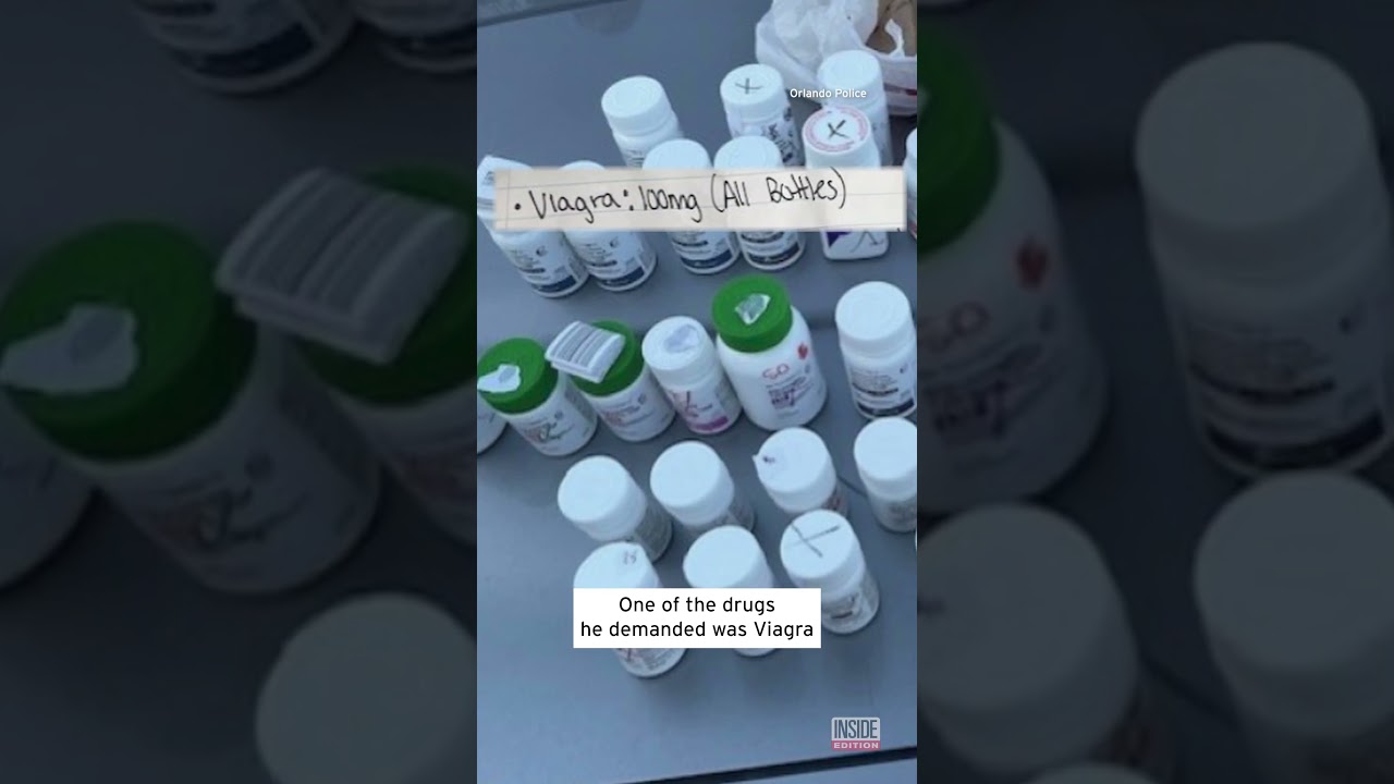 Armed Robbery Suspect Uses Note to Demand Drugs #shorts