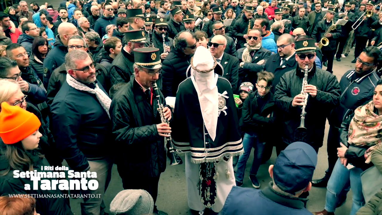 La Troccola dell'Addolorata al Carmine. Settimana Santa Taranto 2018