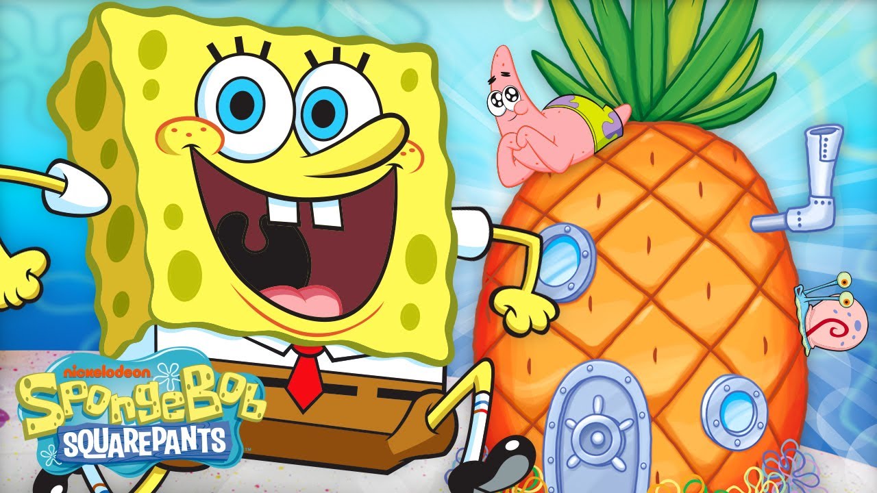 45 MINUTES in SpongeBob's Pineapple 🍍 | @SpongeBobOfficial