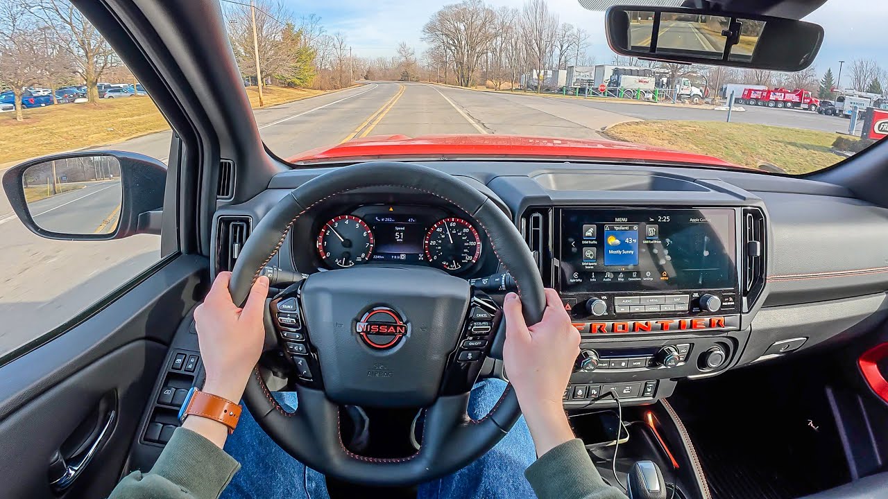 2025 Nissan Frontier Pro-4X - POV Test Drive (Binaural Audio)