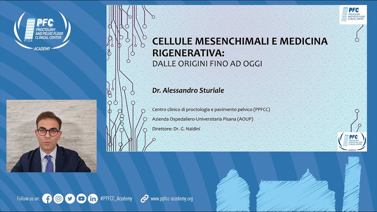 Cellule mesenchimali e medicina rigenerativa: dalle origini fino ad oggi - Dr Alessandro Sturiale