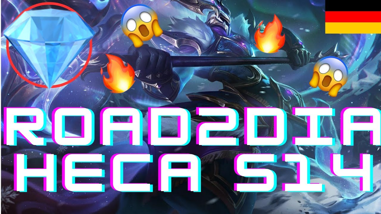 💎HECARIM Guide GERMAN S14 🐎 ÜBERHOLSPUR Richtung DIAMANT ELO! Jungle Diff Road2Dia Heca Build 2024💎