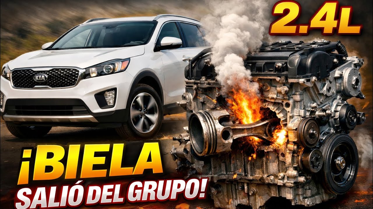 De motor destruido a nueva vida 🔥 Kia Sorento 2012 con swap de motor 2020