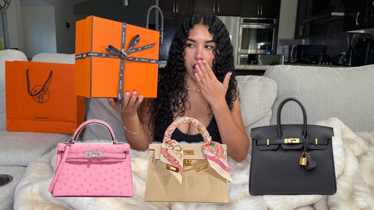 СУМКА МОЕЙ МЕЧТЫ! Распаковка, рассказ и разбор предстоящих покупок Hermes Mini Kelly 🧡!