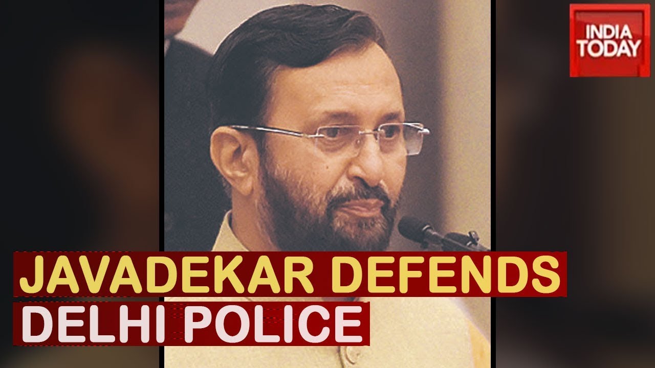 Javadekar Defends Delhi Police In JNU Violence, Claims Truth Will Be Out Soon