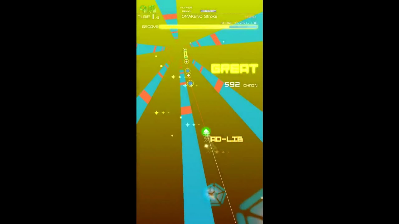 OMAKENO Stroke [HARD] FULL CHAIN 【GROOVE COASTER 2】
