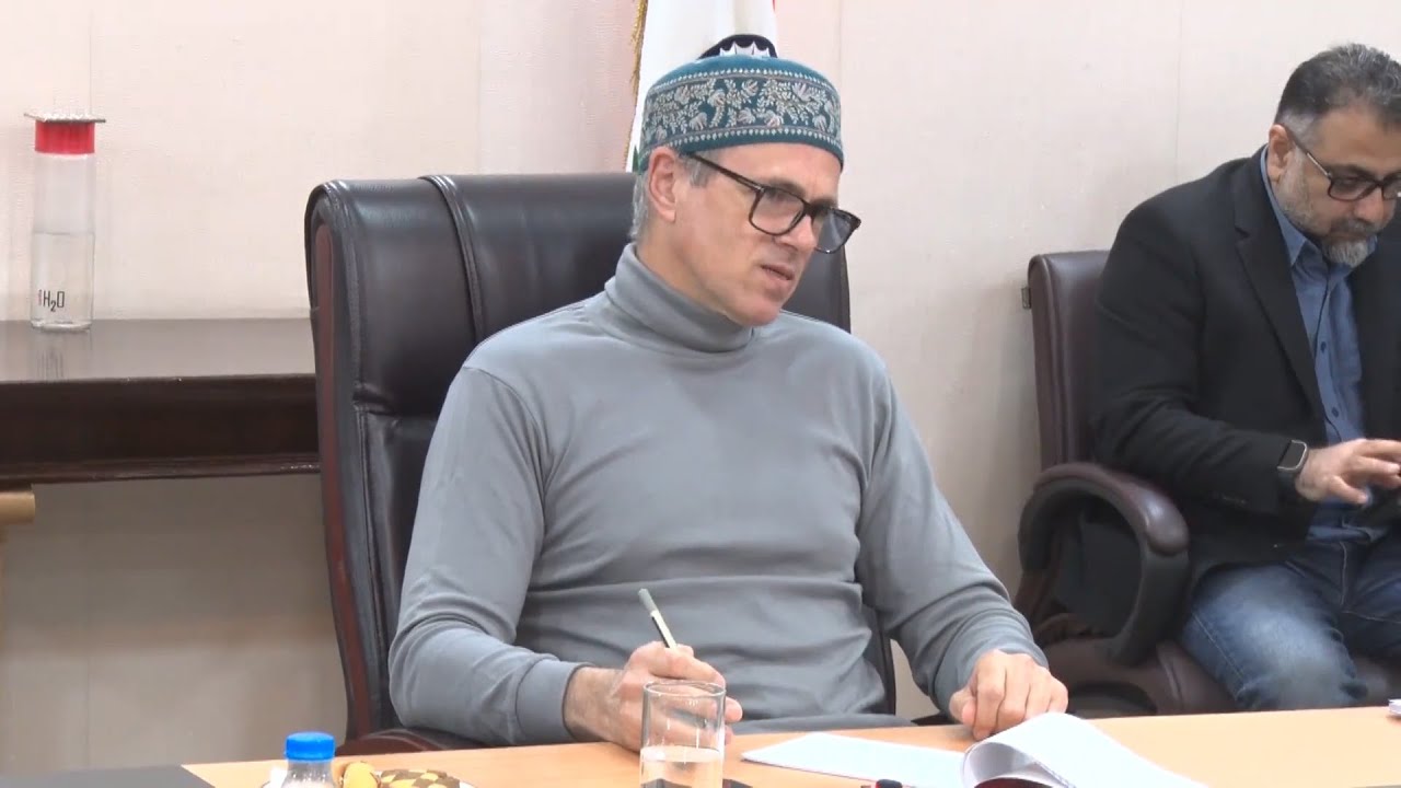 CM chairs pre-budget consultation meeting with MLAs in Srinagar