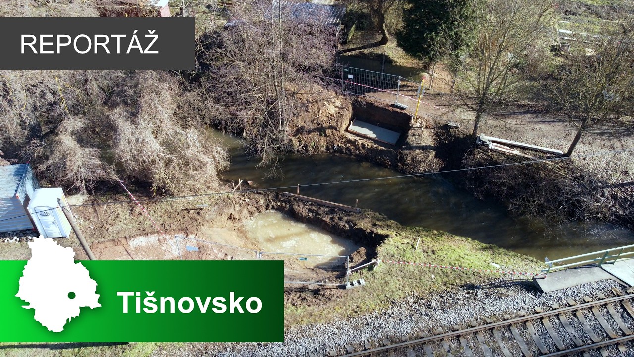 Předklášteří buduje novou lávku přes Besének