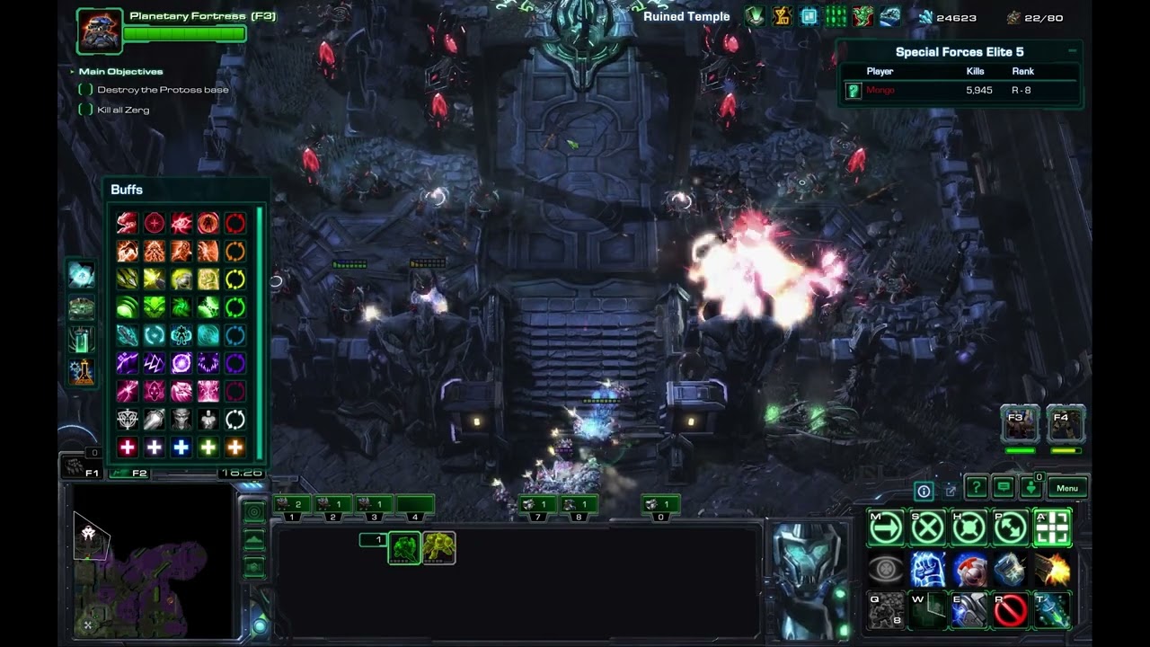 Starcraft 2 Special Forces Elite 5 Son of Korhal Torment run