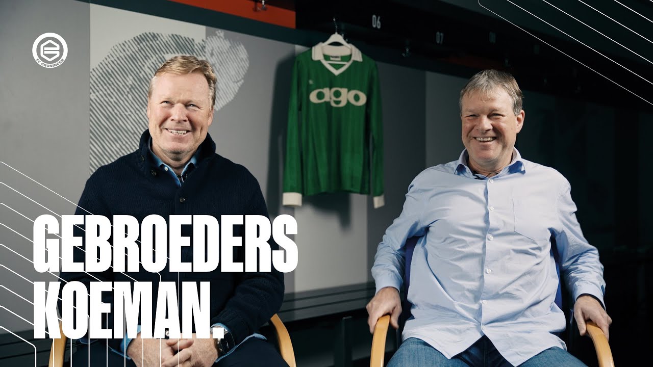 Speciaal gevoel bij het shirt van de gebroeders Koeman