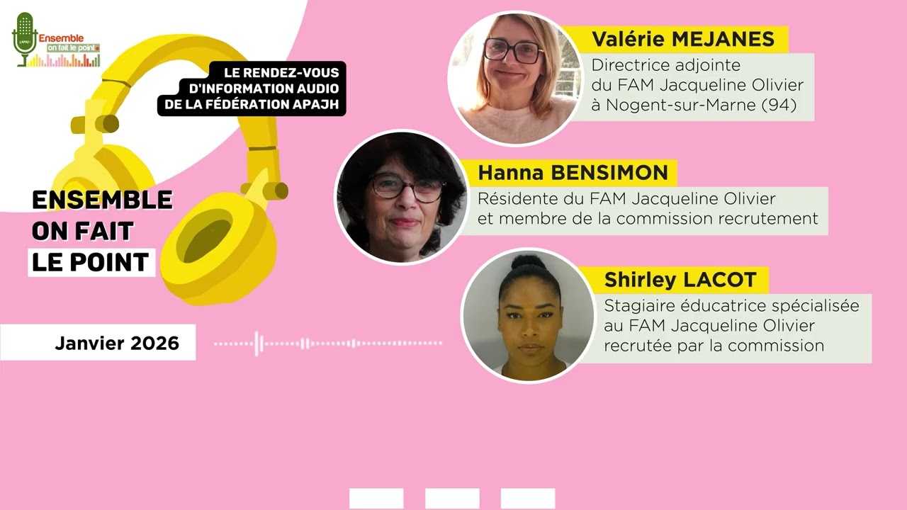 Commission recrutement composée de résidents du FAM Jacqueline Olivier (Val-de-Marne)