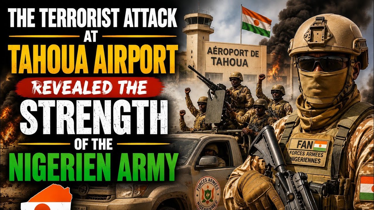 Harin yan ta adda a filin jirgin Tahoua airport ya bayyana karfin sojojin niger