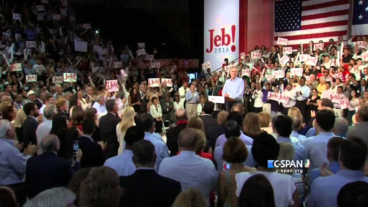 Jeb Bush Presidential Campaign Announcement Full Speech (C-SPAN)
